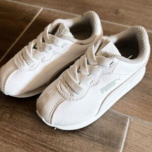 Puma Baby Toddler White Sneakers - Size 6C